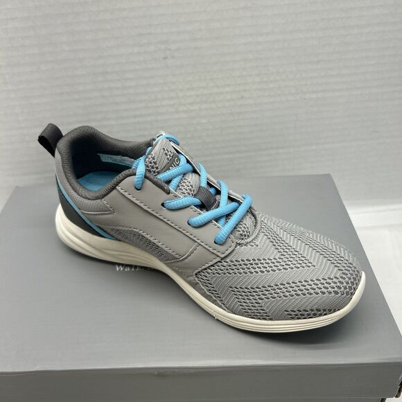 Vionic Gray and Blue Women's Sneakers - Picture 2 of 6